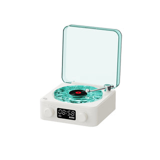 Retro Bluetooth Wireless Vinyl Record Player with Stereo Sound &Projection Lamp