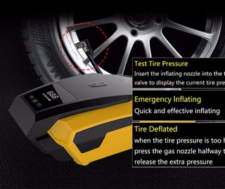 DC 12V Car Air Pump - High Pressure Tire Inflator