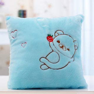 34CM LED Luminous Star Pillow - Colorful Plush Cushion for Kids