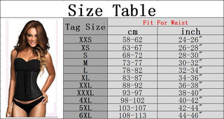 Women's Waist Trainer Corset with Steel Boning for Hourglass Figure &Back Support