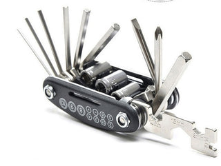 Bicycle Repair Combination Tool - Multi-Function Bike Tool