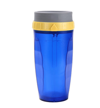 No Lid Twist Cup: Portable Double Insulated Tumbler with Straw | Travel-Friendly