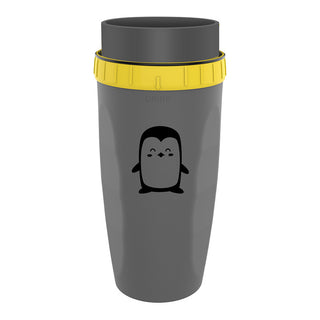 No Lid Twist Cup: Portable Double Insulated Tumbler with Straw | Travel-Friendly