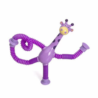 Giraffe Tubes Sensory Fidget Toy – Stretchable, Deformable Stress Relief Toy for Kids Adults