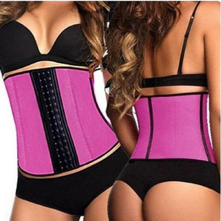 Women's Waist Trainer Corset with Steel Boning for Hourglass Figure &Back Support