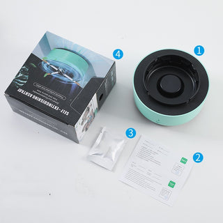 Portable Smoke Removal Air Purification Ashtray | Automatic Purifier for Homes