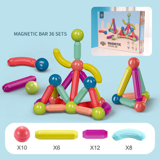 Magnetic Stick Building Blocks Set for Kids | Educational Baby Toys