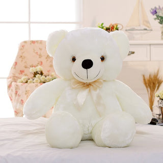 Creative LED Light-Up Teddy Bear Plush Toy – Glowing Christmas Gift for Kids