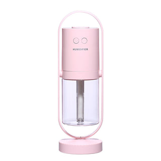 Magic Shadow USB Air Humidifier with Projection Night Lights & Mini Office Air Purifier