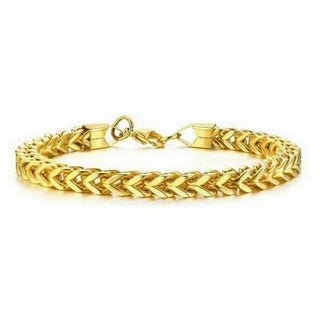 Elevate Your Style with Our Stainless Steel Chain Bracelet