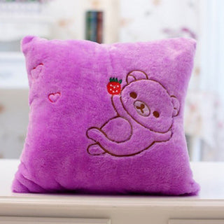 34CM LED Luminous Star Pillow - Colorful Plush Cushion for Kids