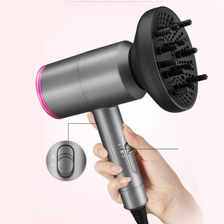 1400W Professional Dual Voltage 110V/220V Blow Dryer with Fast  Hot Air Styler