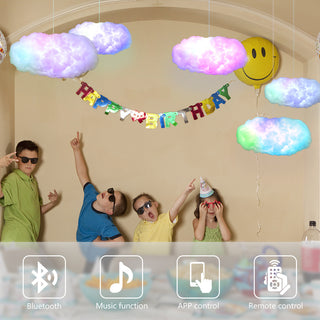 USB Cloud Light with APP Control – 3D RGBIC Music Synchronisation Ambient Light