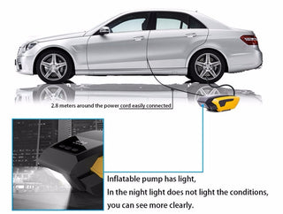 DC 12V Car Air Pump - High Pressure Tire Inflator