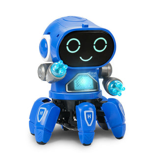 Electric Rock Dancing Robot Toy – Music, Light, Automatic Walking &amp; Dancing for Kids