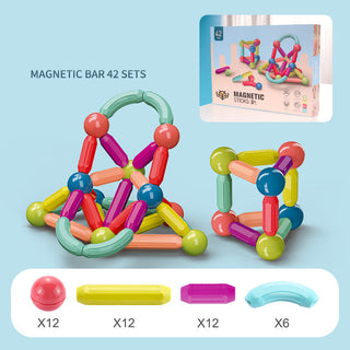 Magnetic Stick Building Blocks Set for Kids | Educational Baby Toys