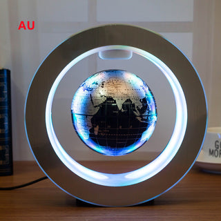 Round LED Floating Globe with  – Anti-Gravity World Map Globe with LED Light