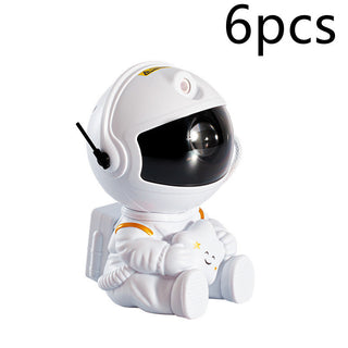 Mini Astronaut Star Projection Lamp – Creative Starry Night Light for Kids Decorative Ambiance,