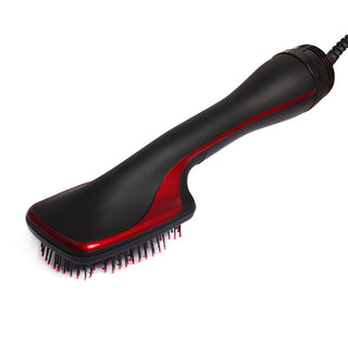 Electric Hair Dryer Comb 2-in-1 Hair Straightener - Multi-Functional Hot Air Brush for Wet