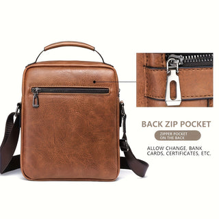 Small Crossbody Bag with Adjustable Strap for Travel, Work & Outdoors