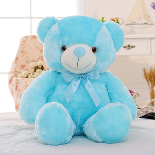 Creative LED Light-Up Teddy Bear Plush Toy – Glowing Christmas Gift for Kids