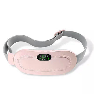 Menstrual Heating Pad - Smart Warm Belt for Cramps Waist Pain Relief with Vibration Massage