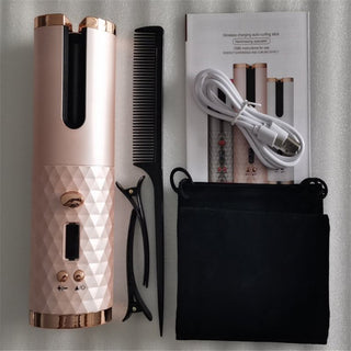 Multifunctional Automatic Wireless Curling Iron: Effortless Curls Anytime, Anywhere