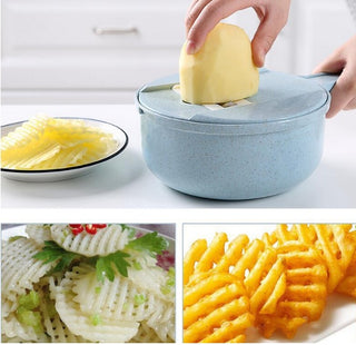 8-in-1 Mandoline Slicer| Essential Kitchen Accessories for Efficient Meal Prep