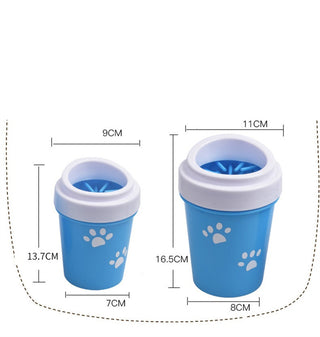 Silicone Dog Paw Cleaner – Easy Pet Foot Care Washing Cup