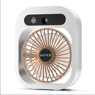 Portable USB Rechargeable Air Conditioning Fan & Humidifier for Home