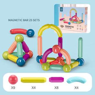 Magnetic Stick Building Blocks Set for Kids | Educational Baby Toys