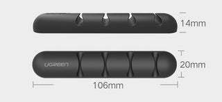 UGREEN Data Cable Storage and Arrangement Buckle - Cable Management Card