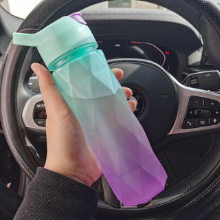 Large Capacity Spray Water Bottle for Girls - Outdoor Sports Fitness Drinkware