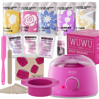 Get Smooth, Hair-Free Skin with WUWUVISTA's Complete Wax Beads Kit