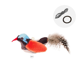 Bird Simulation Cat Toy: Interactive Feather Toy for Engaging Playtime