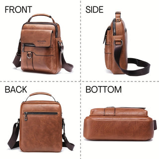 Small Crossbody Bag with Adjustable Strap for Travel, Work & Outdoors