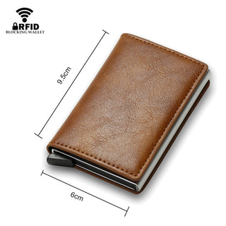 Credit Card Holder Smart Minimalist Wallet |Secure RFID blockng Credit card Case