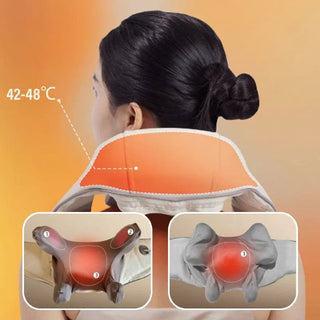 Oblique Muscle Shoulder and Neck Massager - Electric Clip with Kneading Function