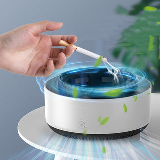 Portable Smoke Removal Air Purification Ashtray | Automatic Purifier for Homes