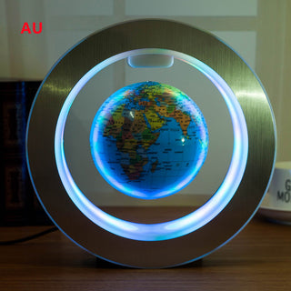 Round LED Floating Globe with  – Anti-Gravity World Map Globe with LED Light