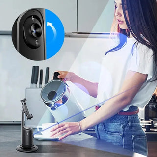 360° AI Smart Auto Face Tracking Gimbal – Hands-Free Phone Stabilizer for  Live Streaming