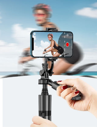 360° AI Smart Auto Face Tracking Gimbal – Hands-Free Phone Stabilizer for  Live Streaming