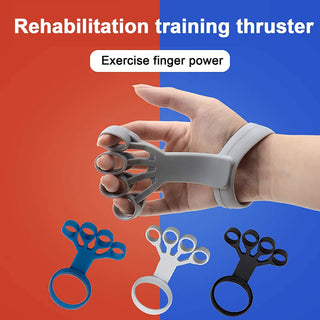 Silicone Grip Finger Exercise  | Arthritis Hand Grip Trainer  Rehabilitation Pain Relief