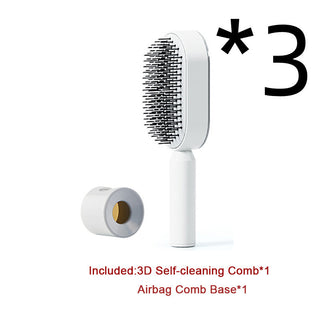 Self-Cleaning Anti-Static Hair Brush |One-Key Hair Removal |Hair Loss Prevention