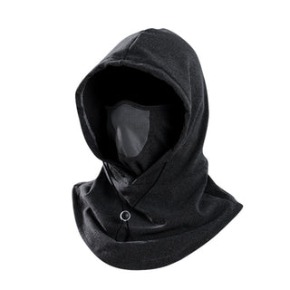 Winter Thermal Fleece Scarf Face Mask & Neck Warmer Hood Hat |  Outdoor Sports