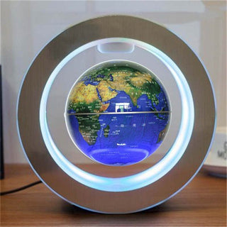 Round LED Floating Globe with  – Anti-Gravity World Map Globe with LED Light