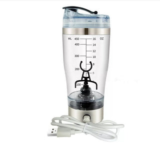 Electric Protein Shake Stirrer USB Rechargeable Blender Bottle Coffee Mixer