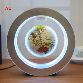 Round LED Floating Globe with  – Anti-Gravity World Map Globe with LED Light