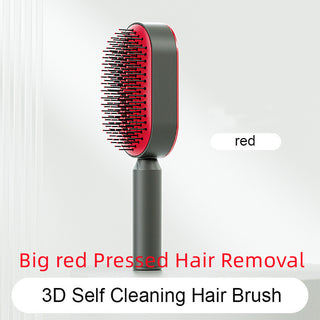 Self-Cleaning Anti-Static Hair Brush |One-Key Hair Removal |Hair Loss Prevention