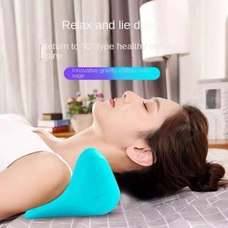 Cervical Spine Massage Pillow - Gravity Acupressure for Neck and Shoulder Pain Relief